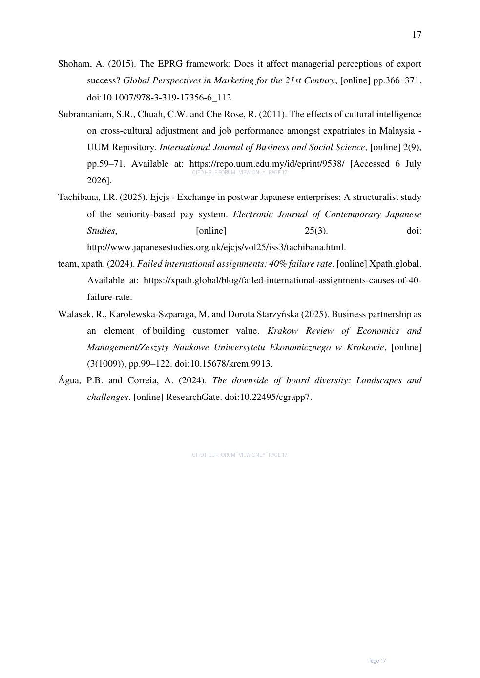 Page 17 of 5OS04 - People management in an international context