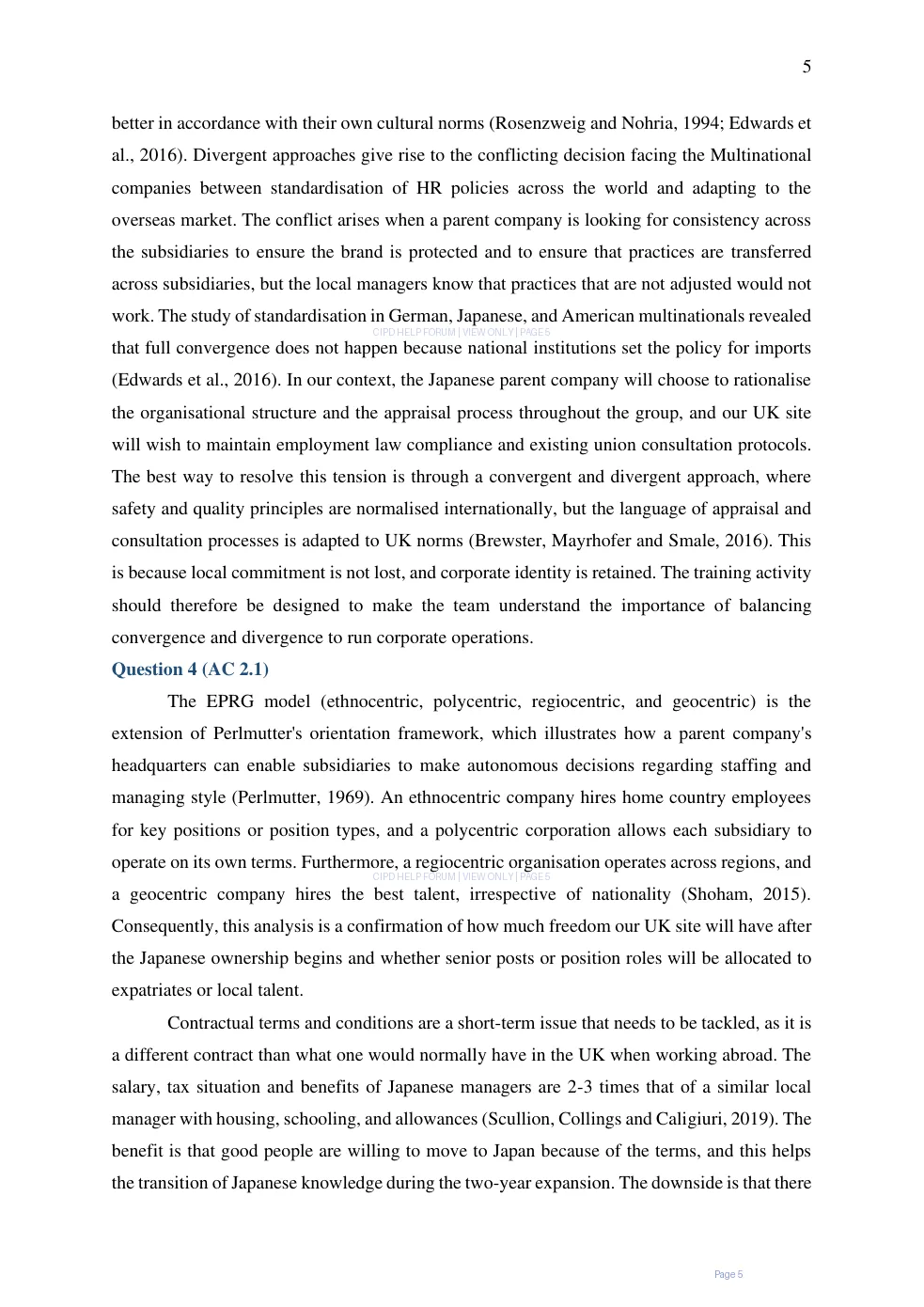 Page 5 of 5OS04 - People management in an international context