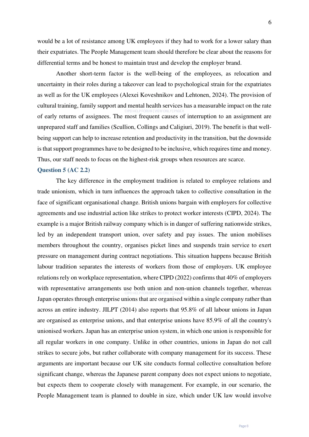 Page 6 of 5OS04 - People management in an international context